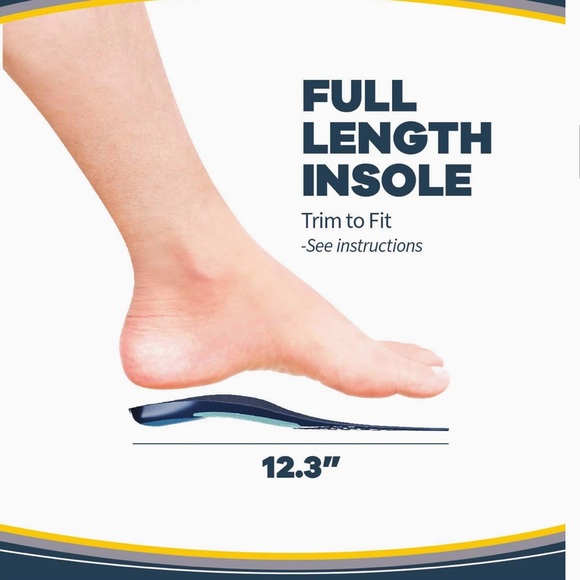 Dr. Scholl’s Plantar Fasciitis Pain Relief Orthotics, Men's Trim to Fit: 8-13 - Picture 16 of 16